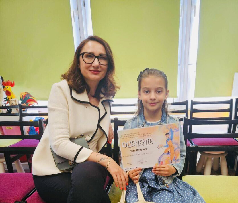 Úspech našej druháčky Elenky Šipekyovej